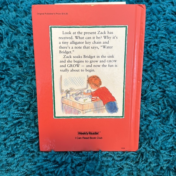 🎉2/$15🎉 Zack’s Alligator, an I can read book, hardcover, 1989 - Picture 2 of 8